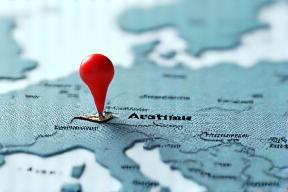 Karte Österreich mit Standortmarkierung