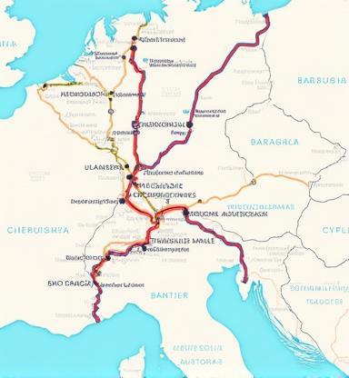 Übersichtskarte der österreichischen Autobahnen